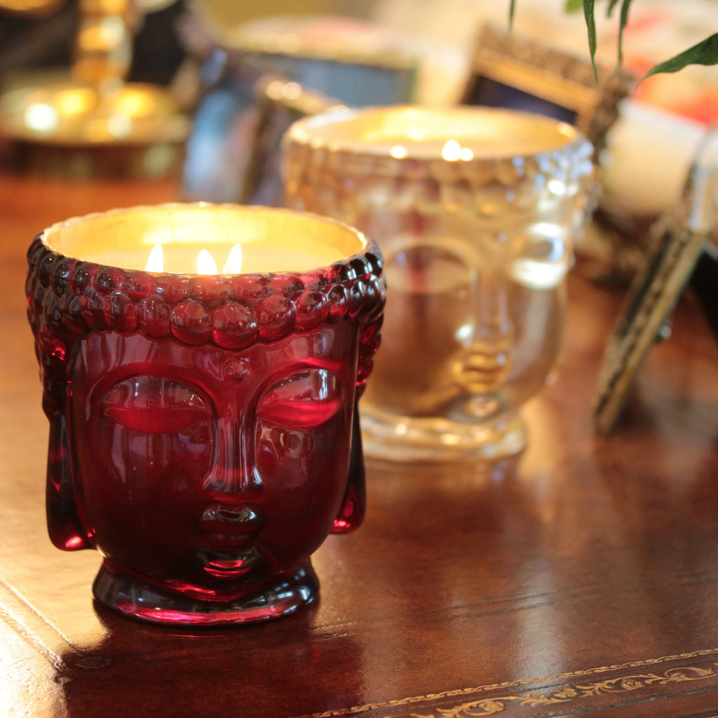 red buddha royale candle 