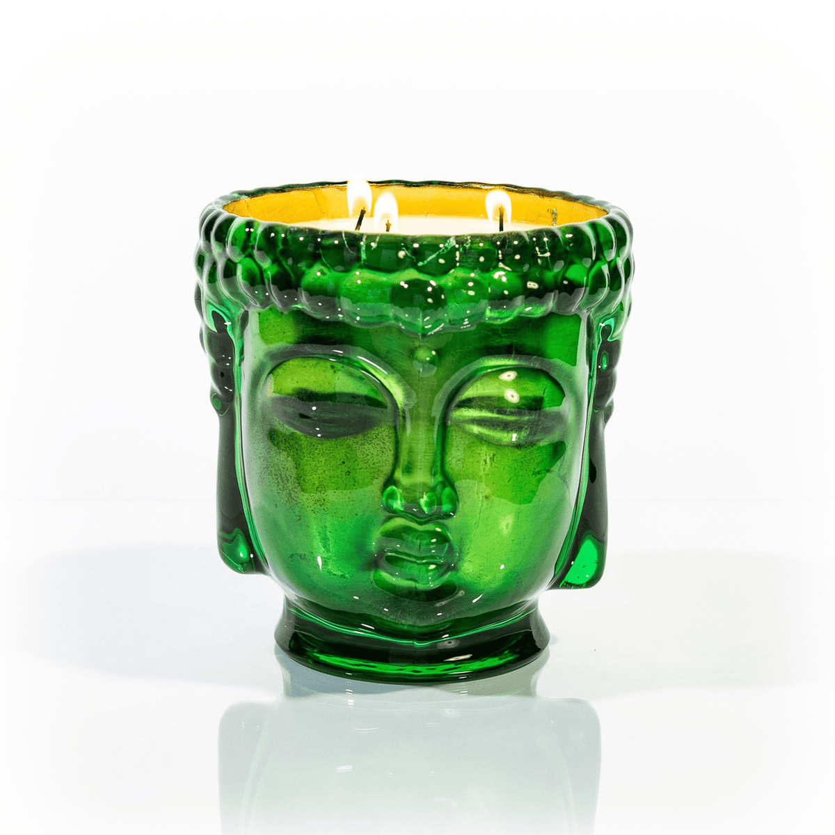 Cleopatra | 24K Gold Emerald Green Glass Buddha Royale – Thompson