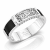 Black "Un Rêve" Perfume Bracelet in Silver Raffi Live (slight scratches)