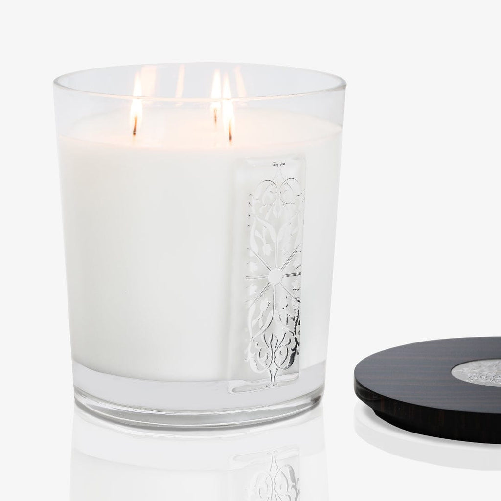 glass-candle-with-silver-embellishment-white-wax-cotton-wicks-and-wood-lacquer-lid