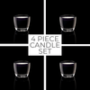 Four Piece Black Midnight Mystery | 5 Layered Candle