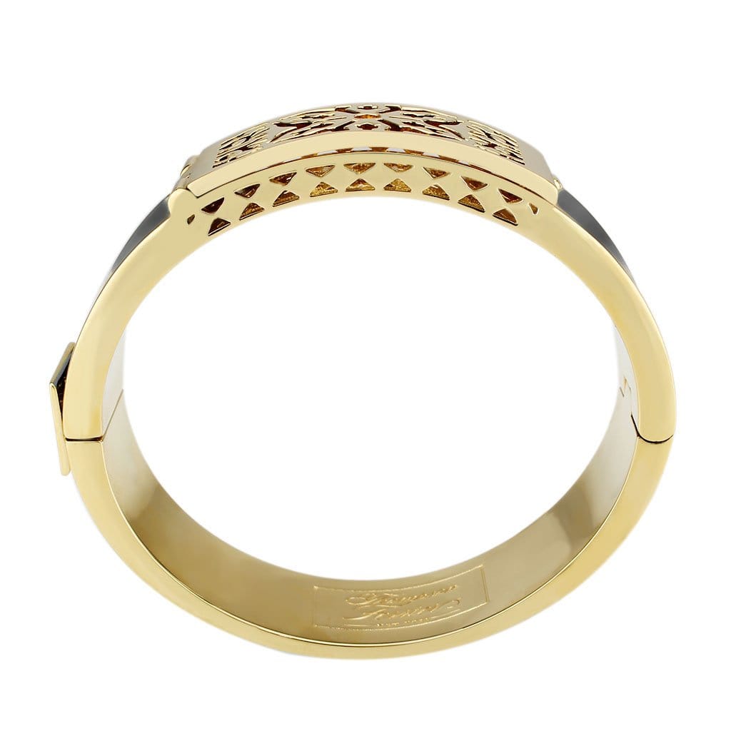 black-enamel-gold-plated-bracelet-with-fragrance-insert
