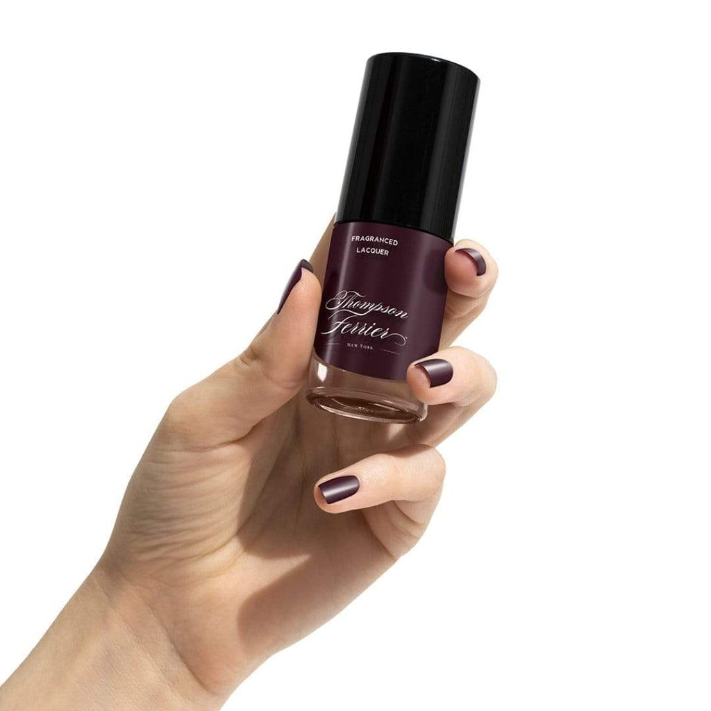 wine-colored-nail-polish-in-glass-bottle