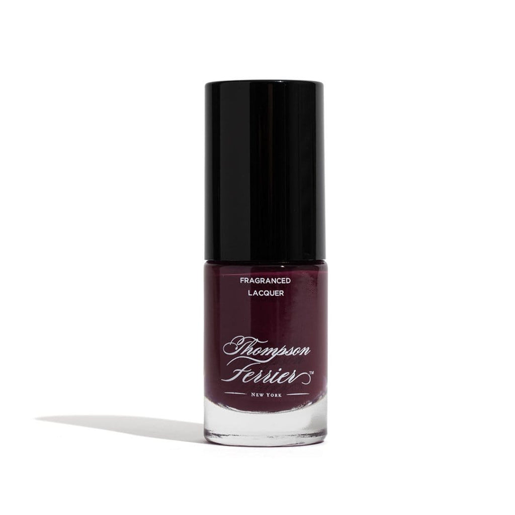 wine-colored-nail-polish-in-glass-bottle