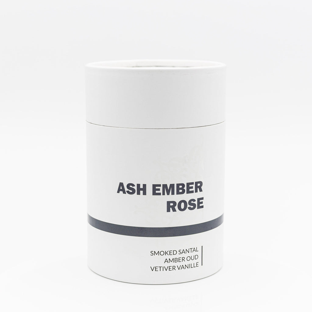ash-ember-rose-scented-glass-candle-in-grey-packaging