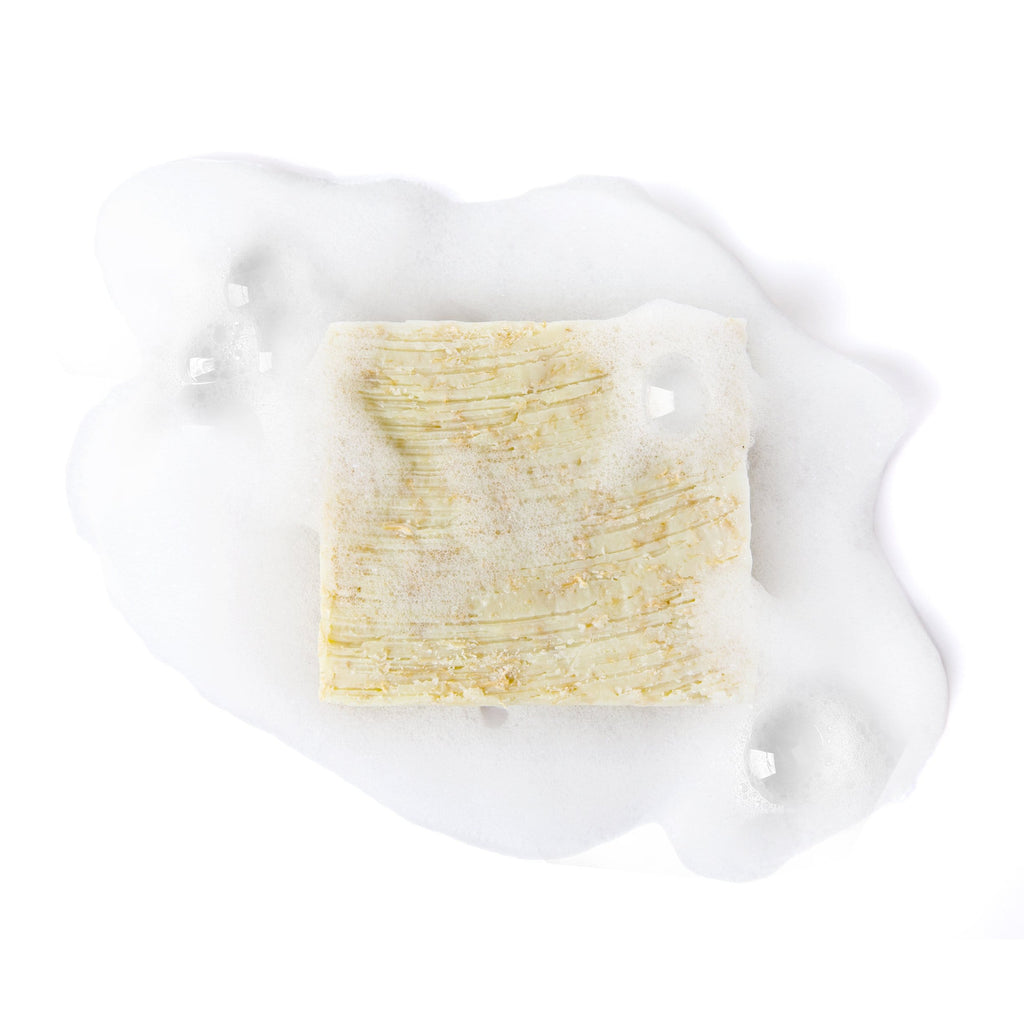 scented-bar-of-soap-with-olive-oil-loofah-and-essential-oils