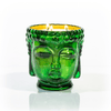 Cleopatra | 24K Gold Emerald Green Glass Buddha Royale